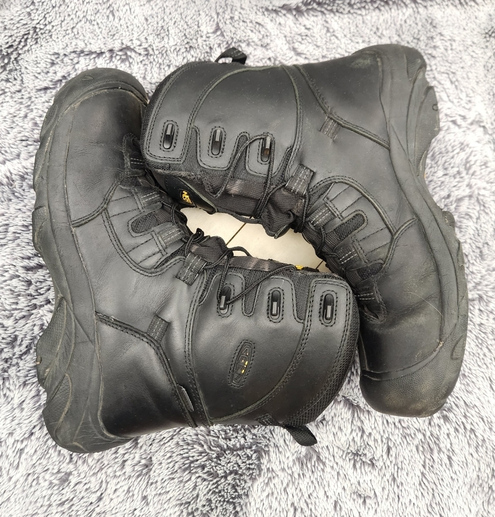 Keen Detroit 8" Waterproof Leather Boot Men's Size 10 - Picture 5 of 9